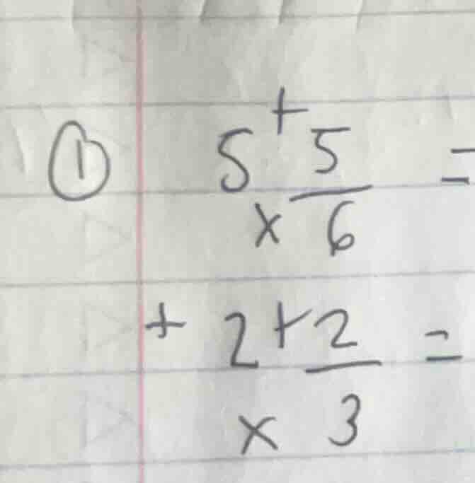 1) \\(5 \\frac{5}{6} + 2 \\frac{2}{3} =\\)
