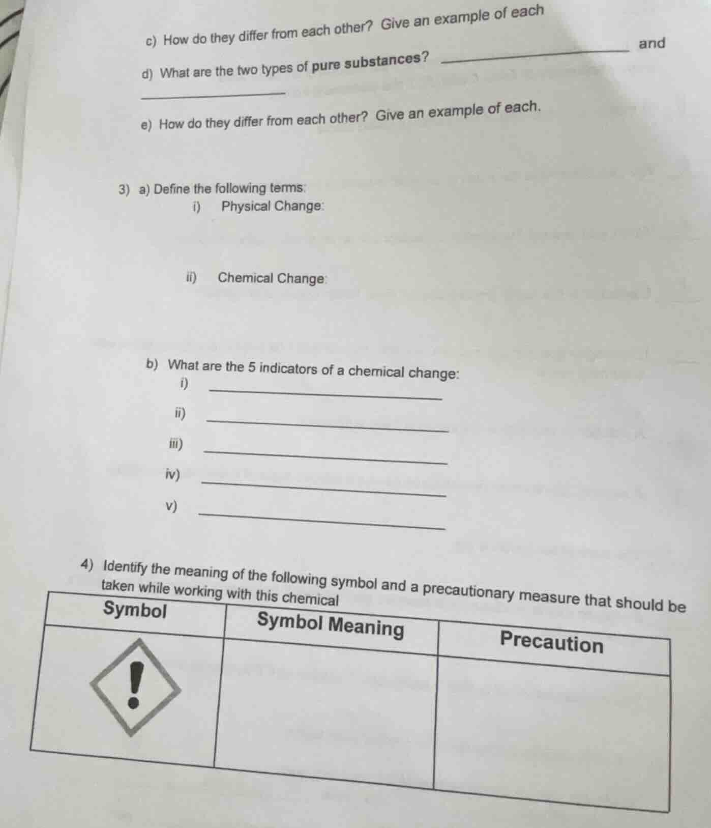 c) how do they differ from each other? give an example of each d) what …
