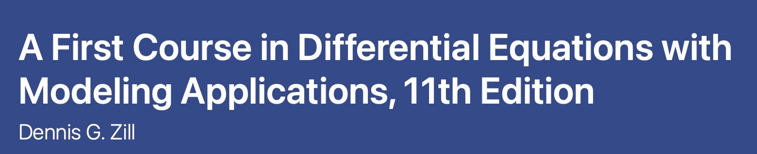a first course in differential equations with modeling applications, 11…