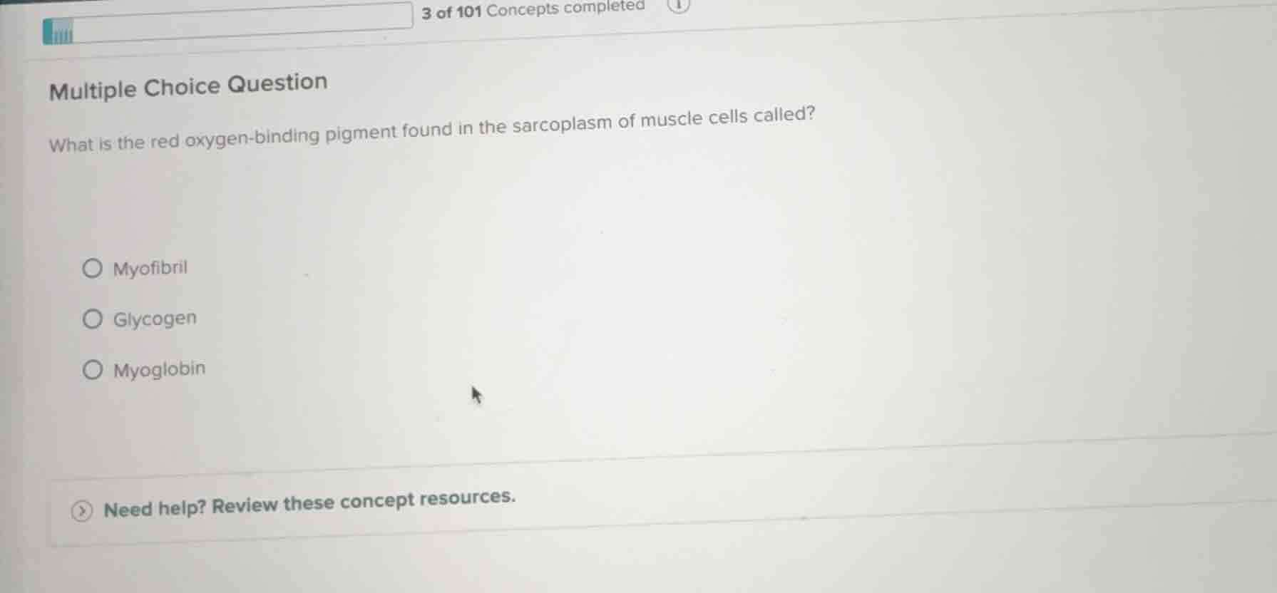 multiple choice question what is the red oxygen-binding pigment found i…
