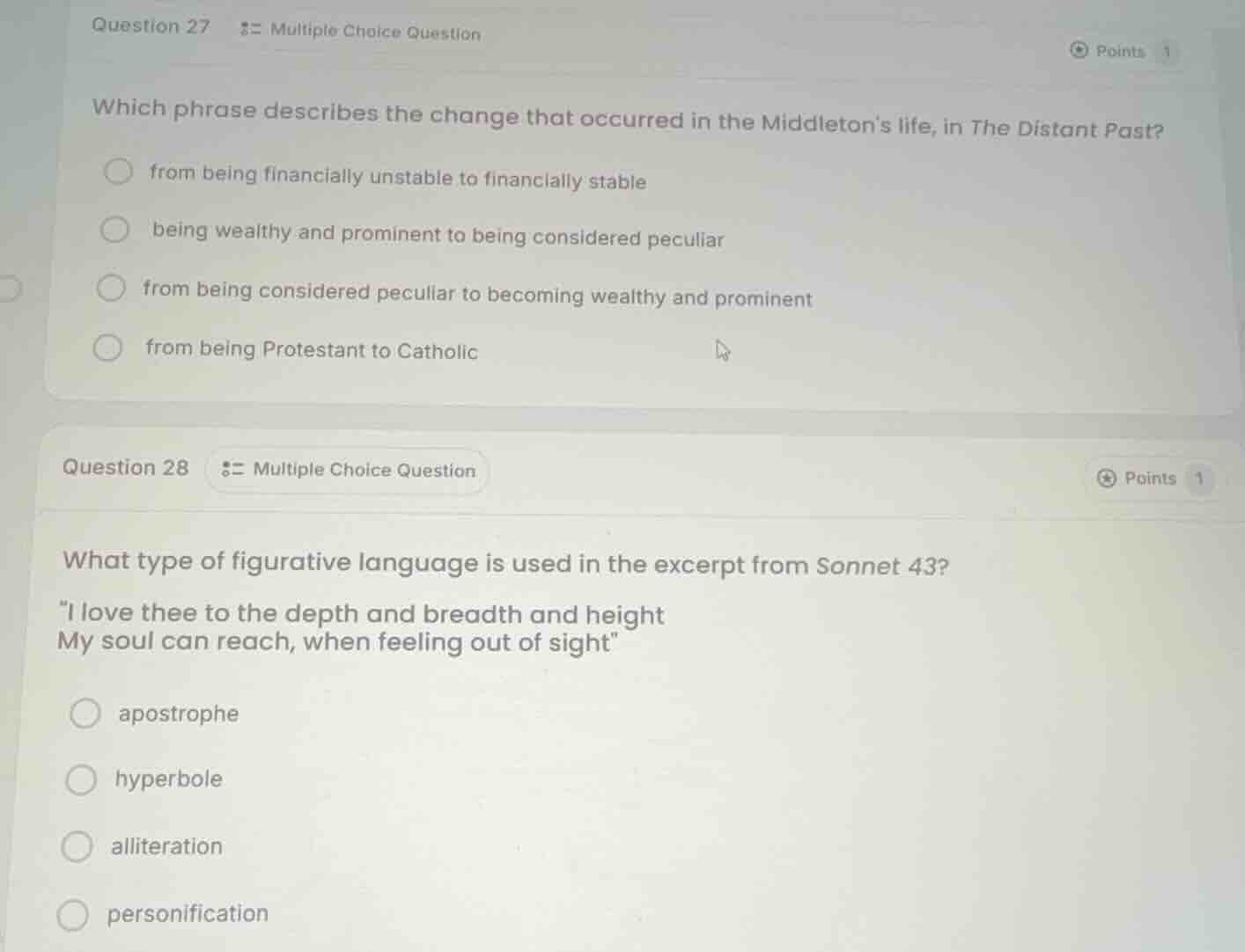 question 27 which phrase describes the change that occurred in the midd…