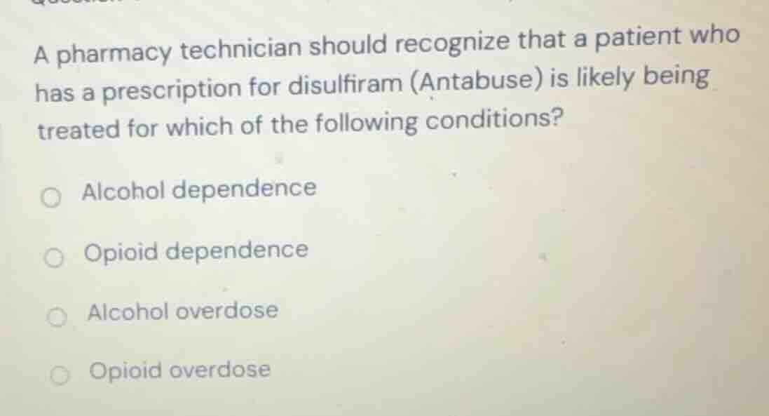 a pharmacy technician should recognize that a patient who has a prescri…