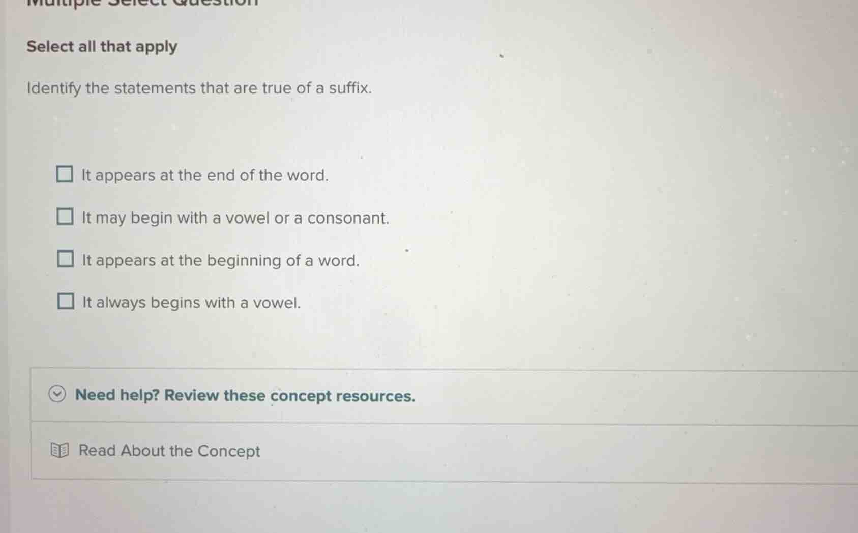 multiple select question select all that apply identify the statements …