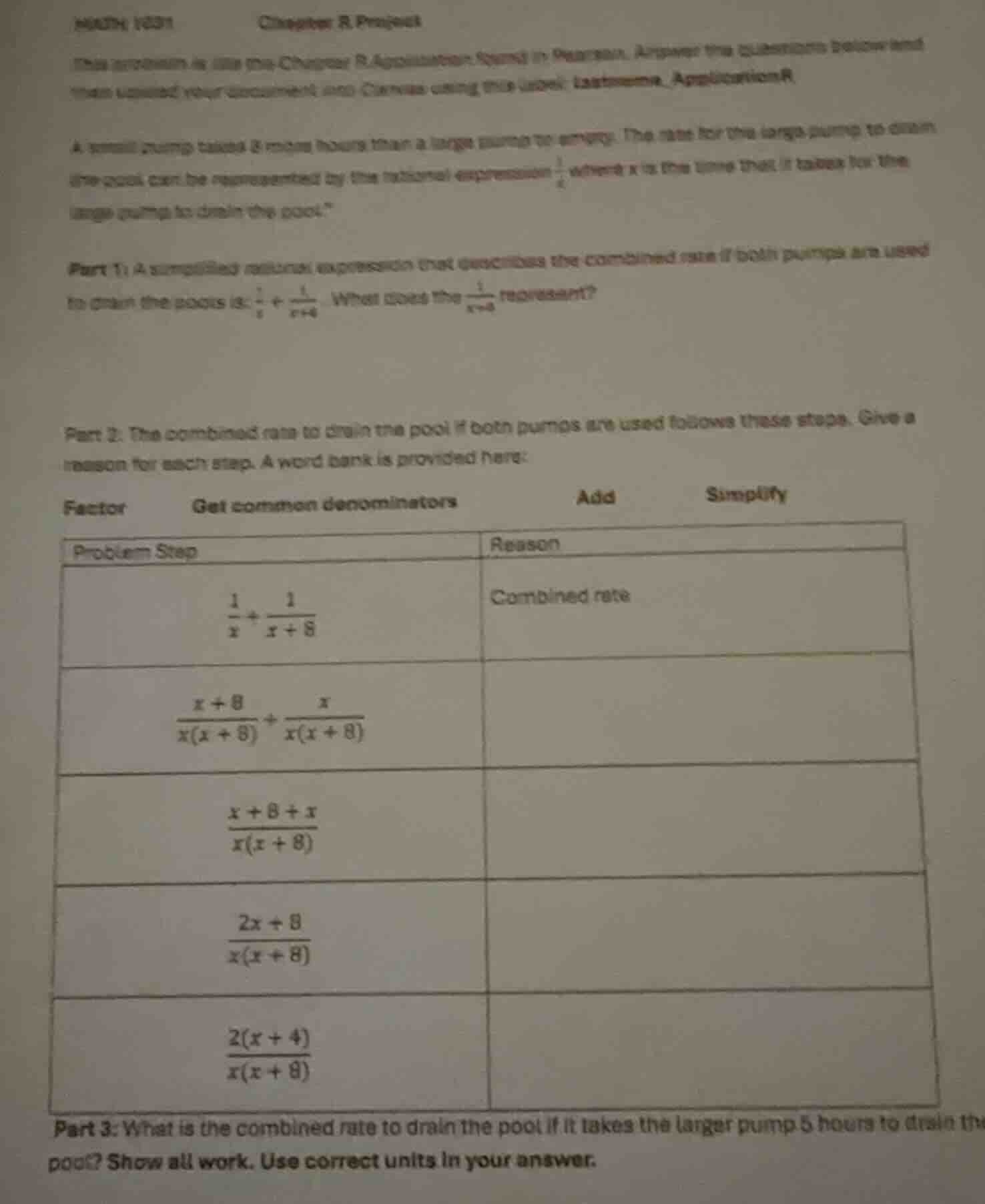math 1031 chapter r project this problem is like the chapter r applicat…