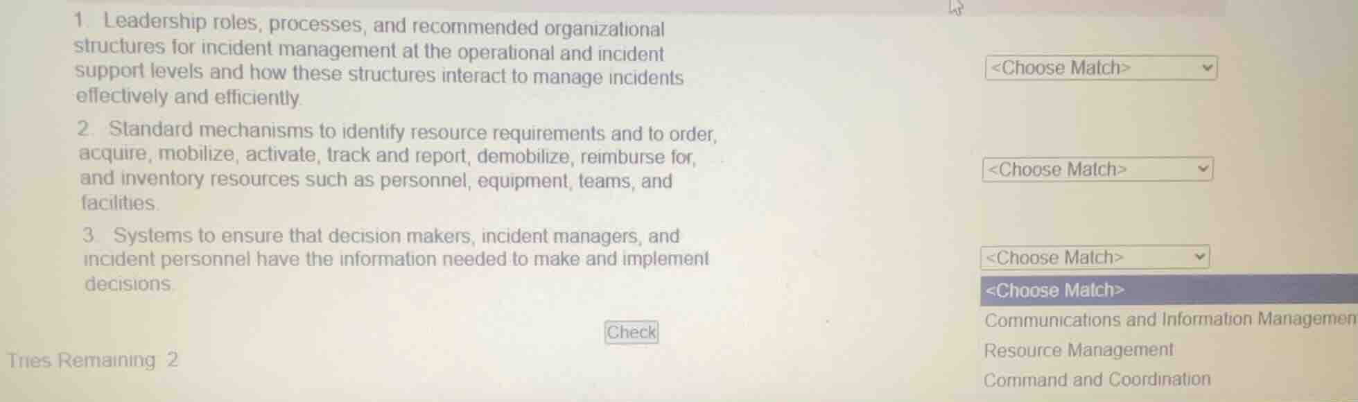 1. leadership roles, processes, and recommended organizational structur…