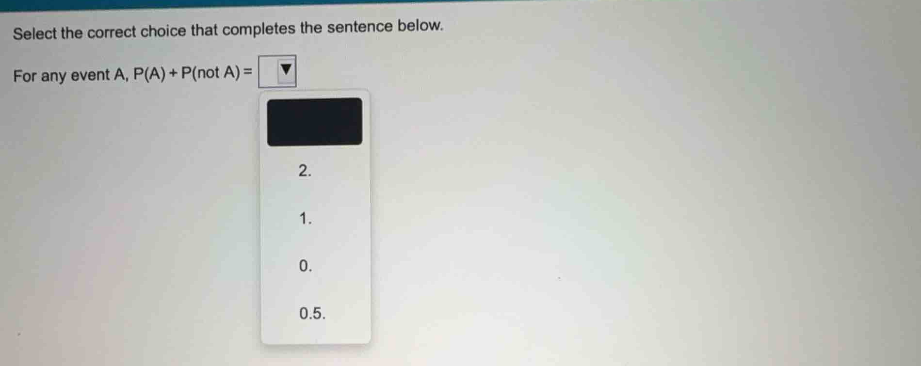 select the correct choice that completes the sentence below. for any ev…