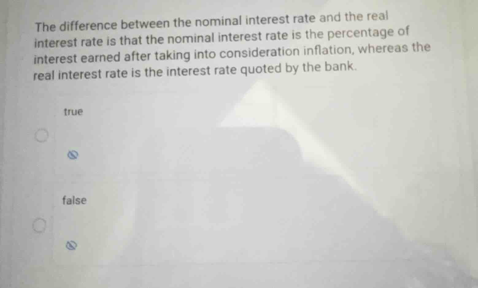 the difference between the nominal interest rate and the real interest …