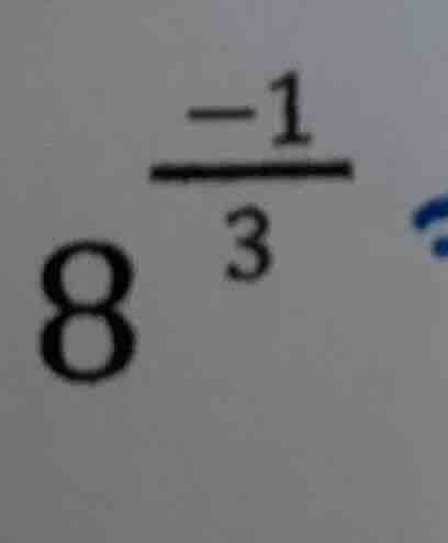 \\8^{\\frac{-1}{3}}\\