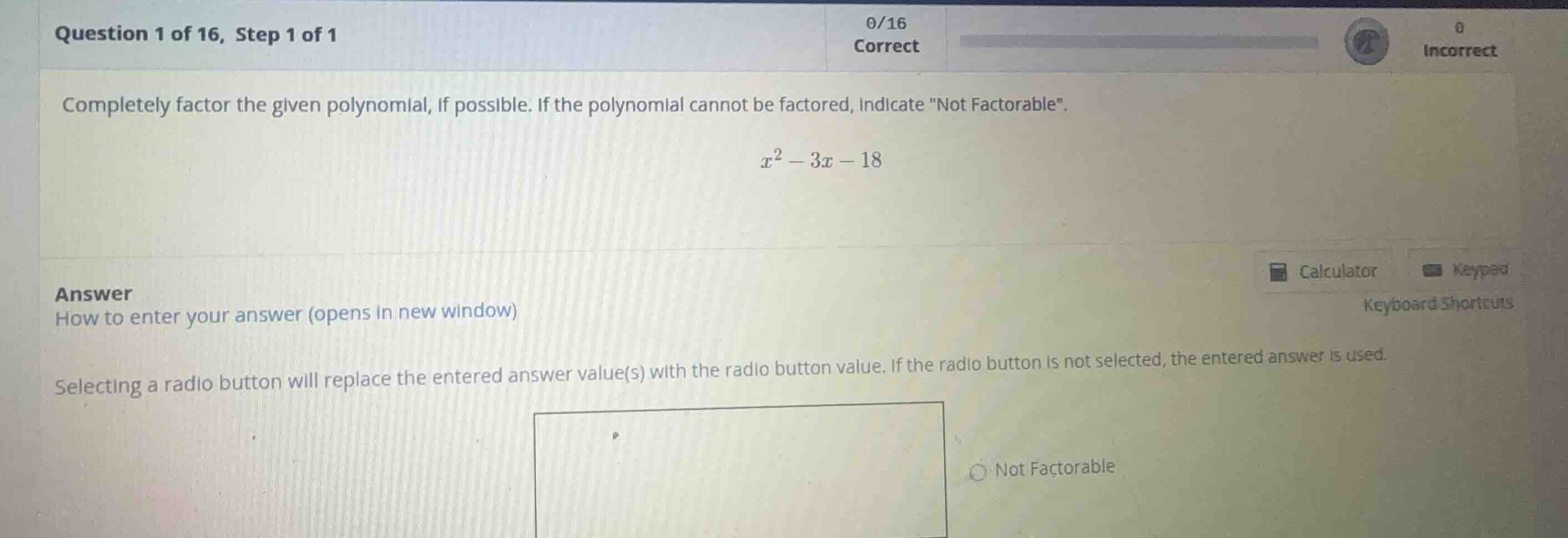 completely factor the given polynomial, if possible. if the polynomial …