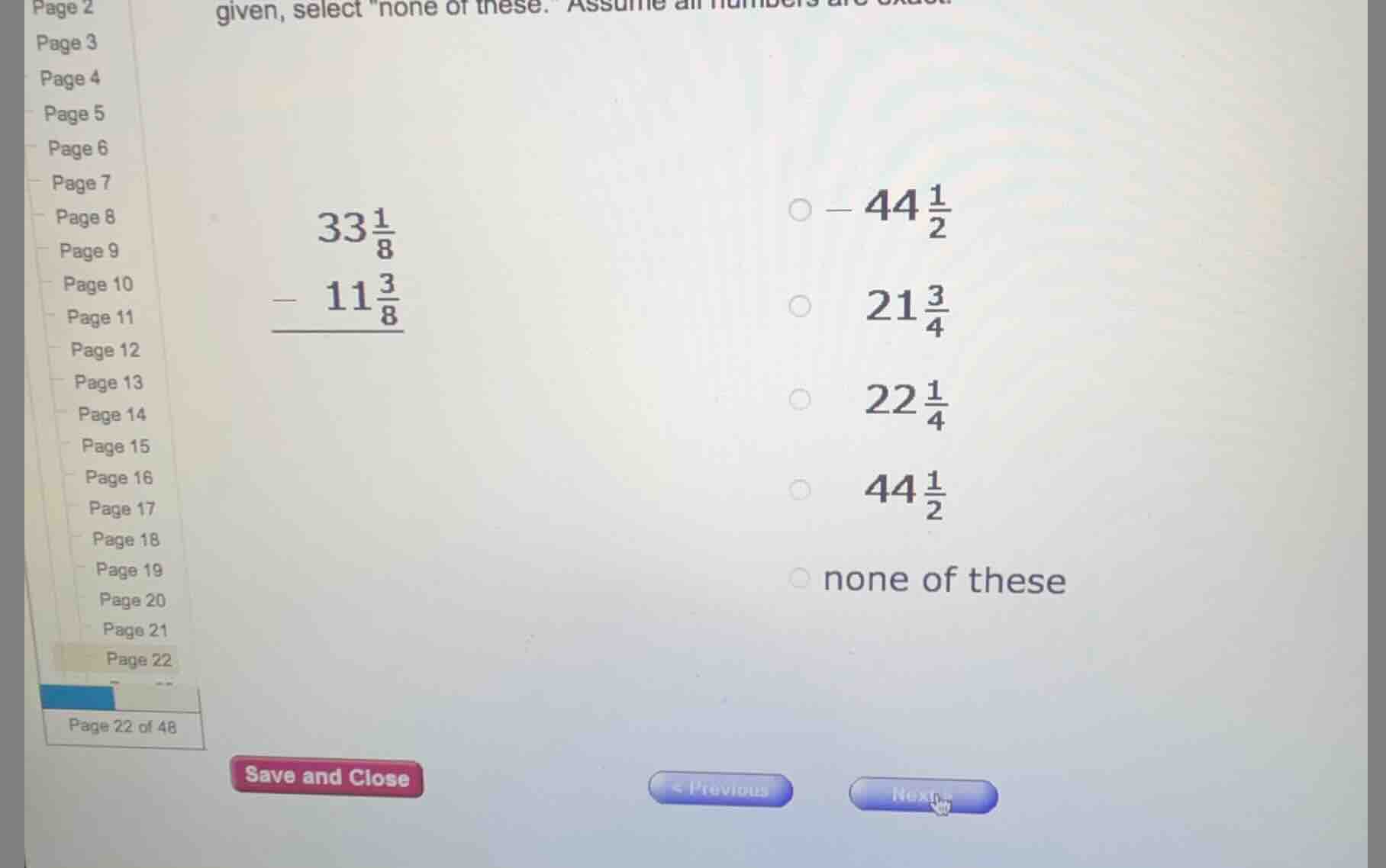 given, select one of these.\ assume all numbers are exact. \\ \\begin{a…