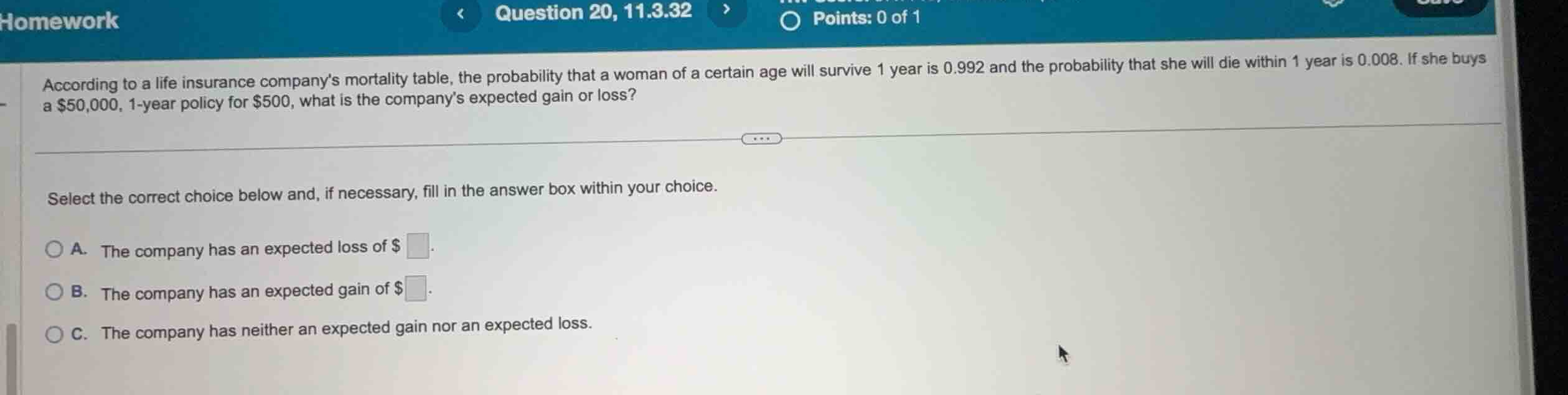 according to a life insurance companys mortality table, the probability…