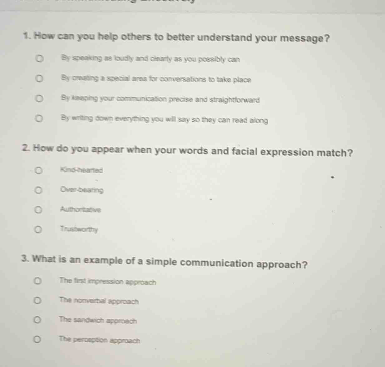 1. how can you help others to better understand your message? - by spea…