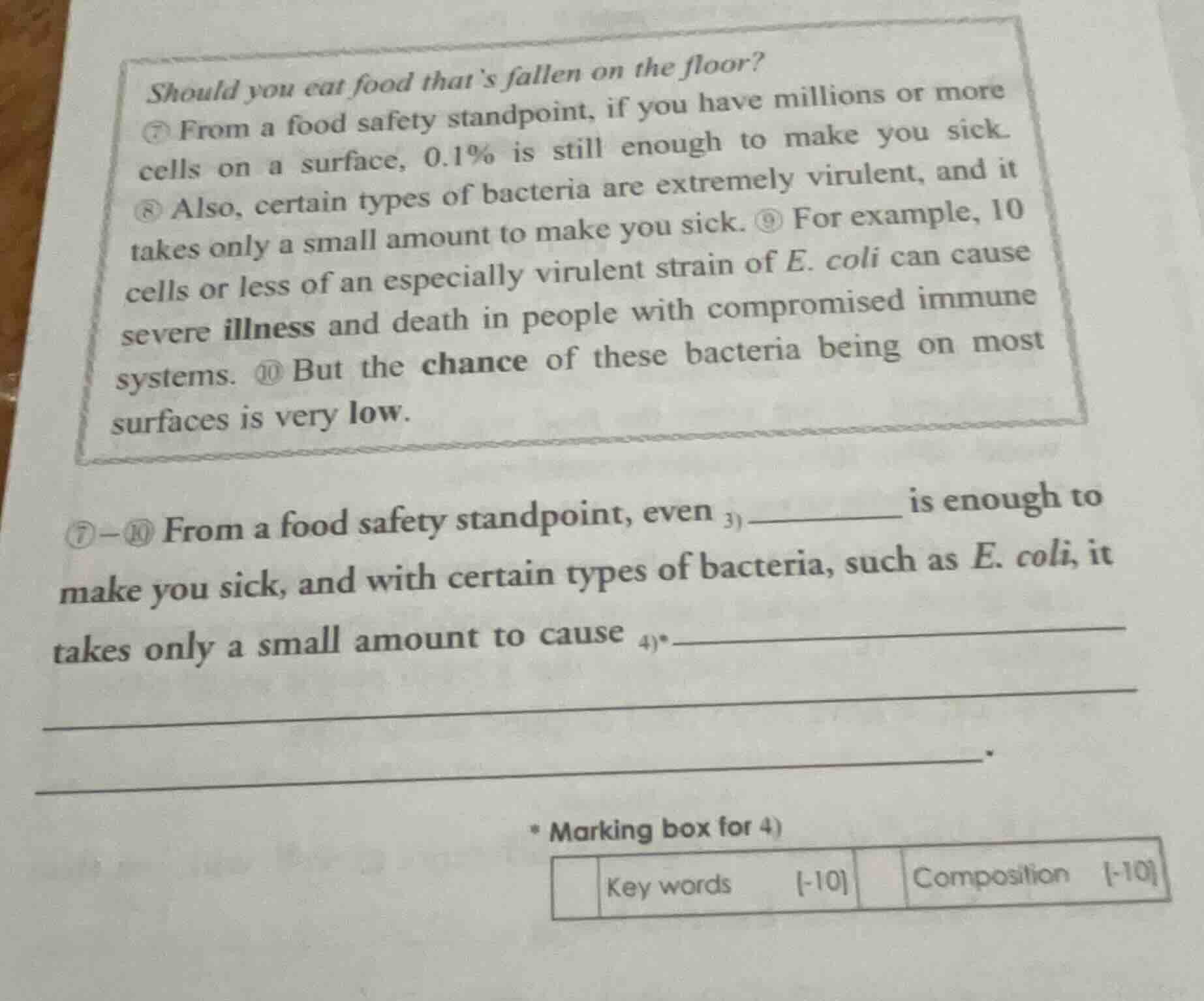 should you eat food thats fallen on the floor? (7) from a food safety s…