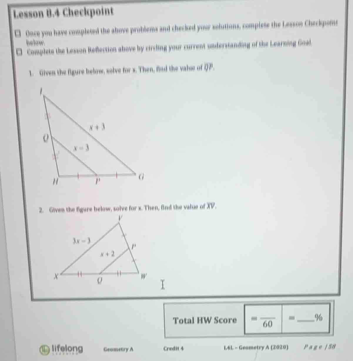 lesson 8.4 checkpoint once you have completed the above problems and ch…