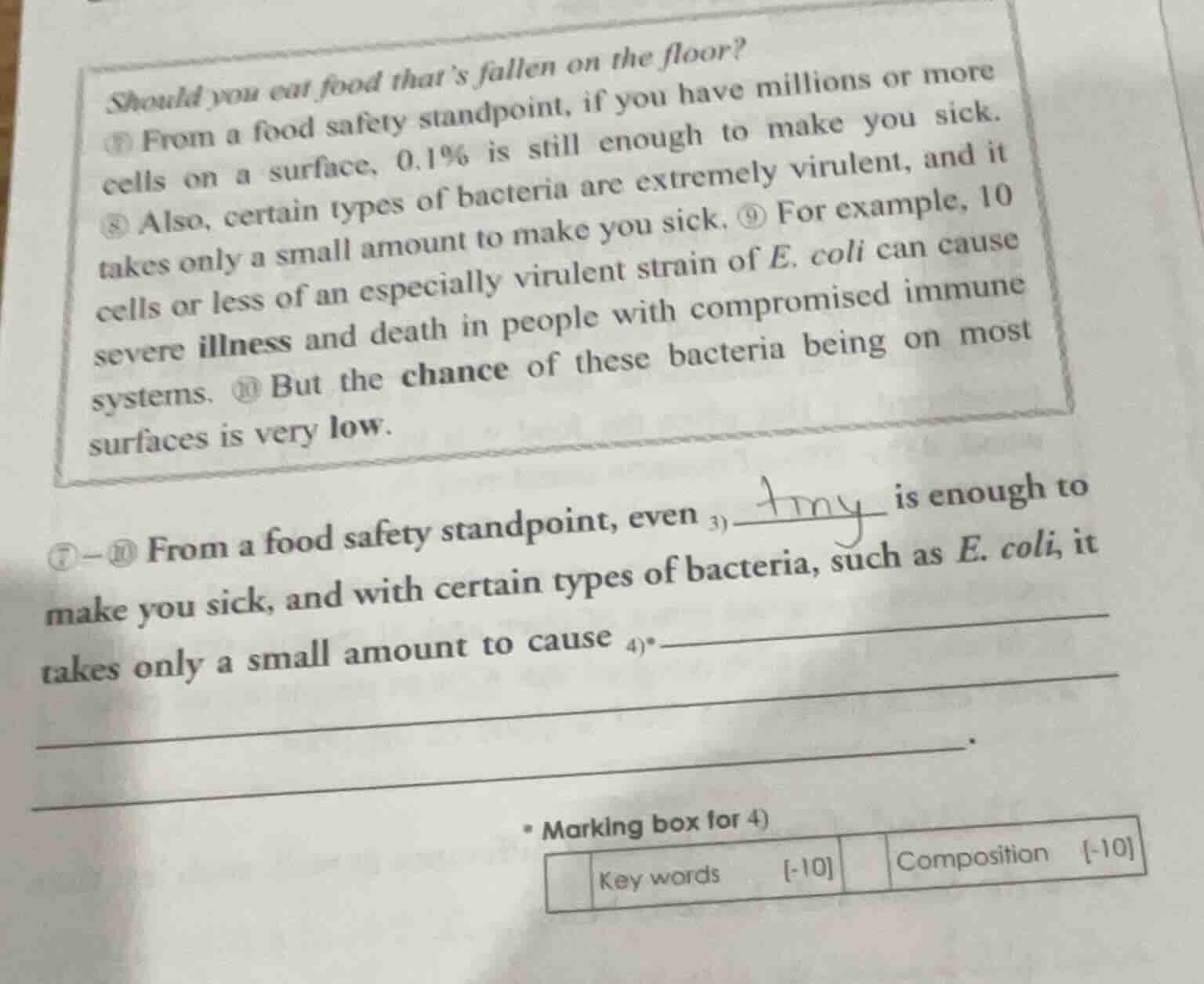 should you eat food thats fallen on the floor? (7) from a food safety s…
