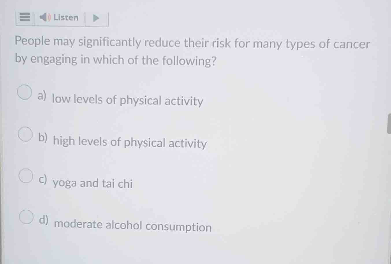 people may significantly reduce their risk for many types of cancer by …