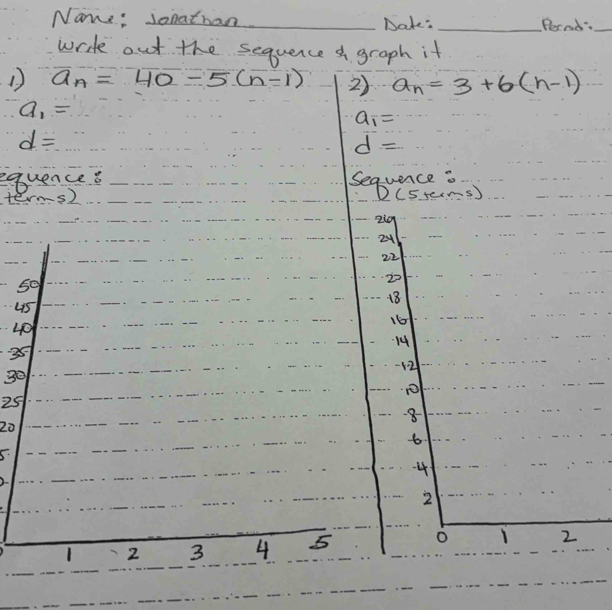 name: jonathan date: period: write out the sequence & graph it 1) \\(a_…