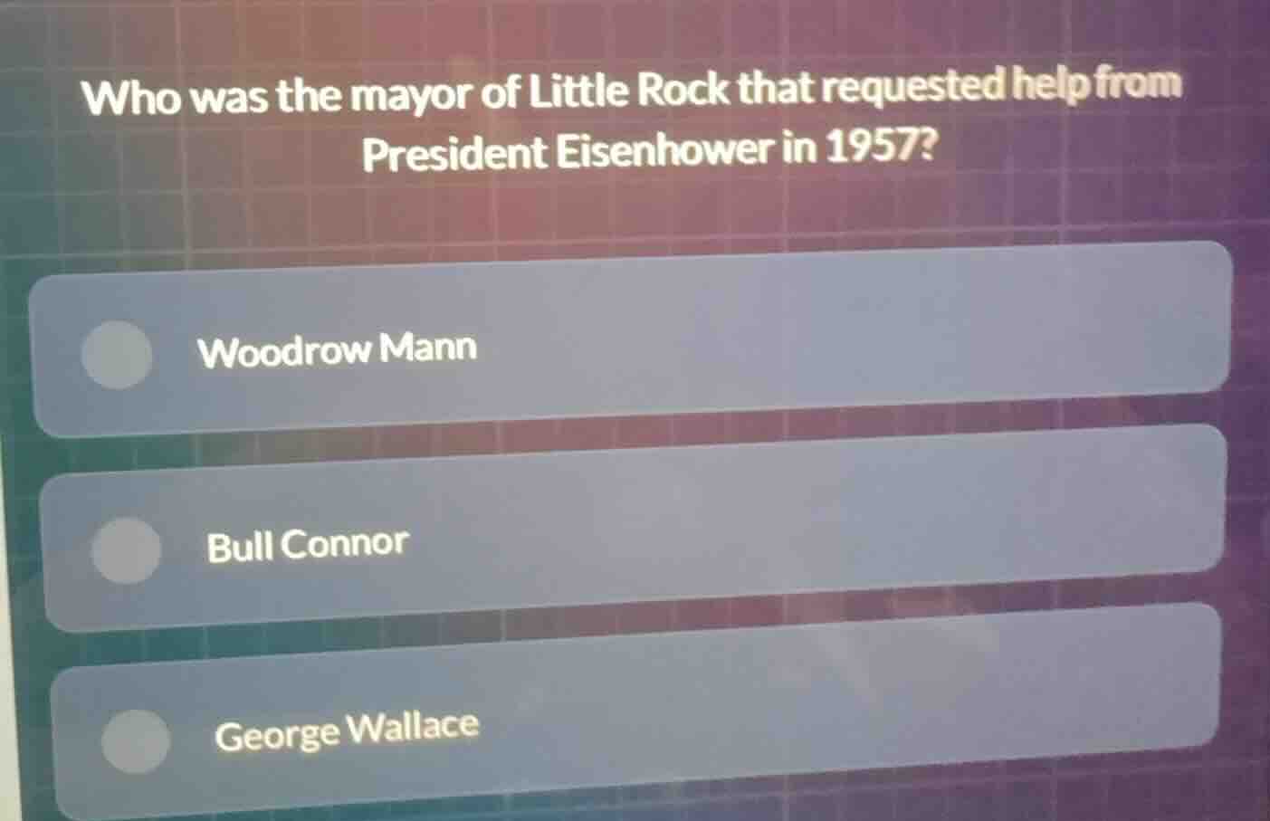 who was the mayor of little rock that requested help from president eis…