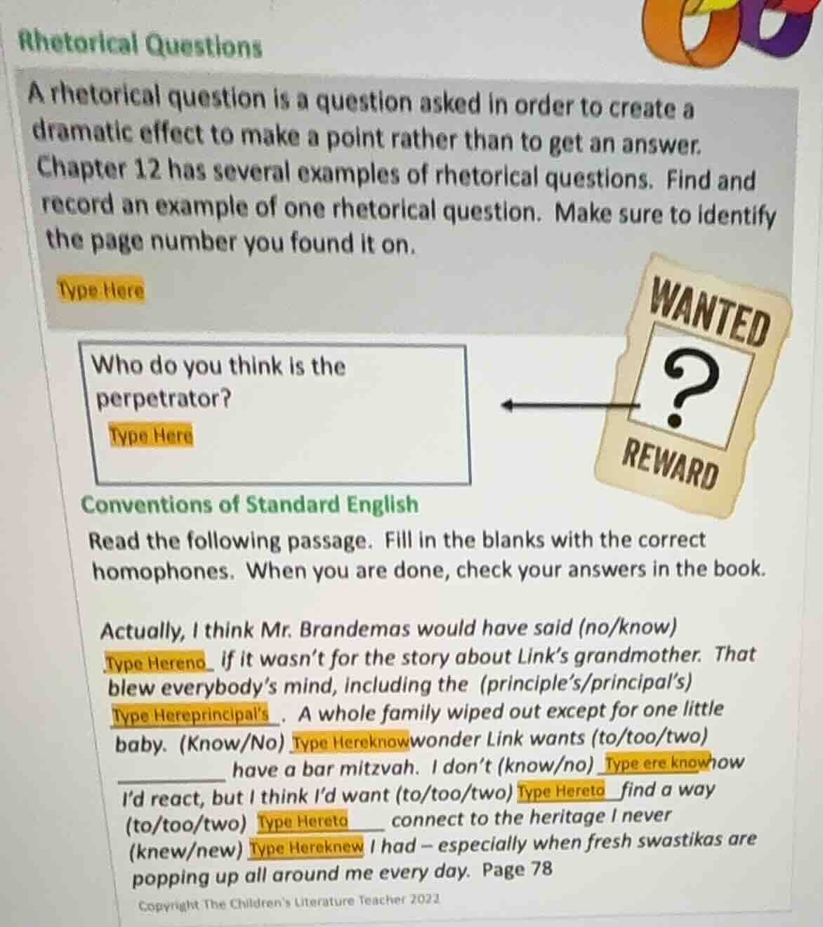 rhetorical questions a rhetorical question is a question asked in order…