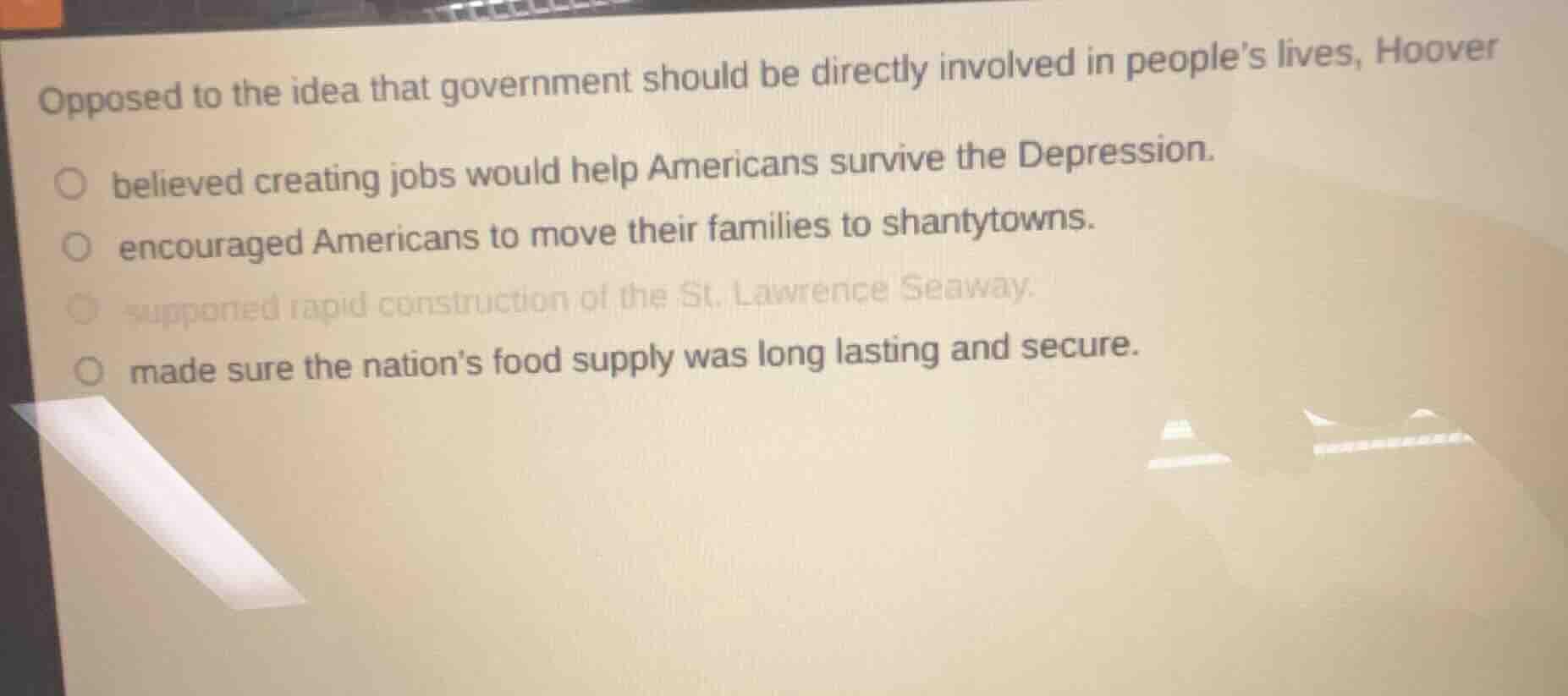 opposed to the idea that government should be directly involved in peop…