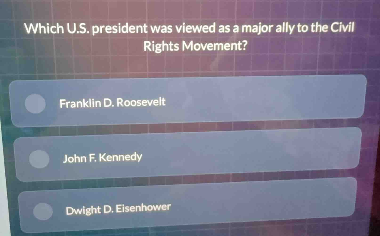 which u.s. president was viewed as a major ally to the civil rights mov…