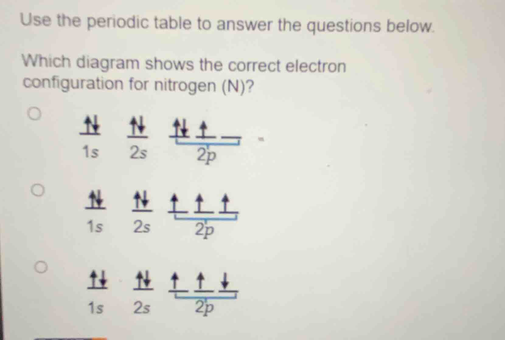 use the periodic table to answer the questions below. which diagram sho…