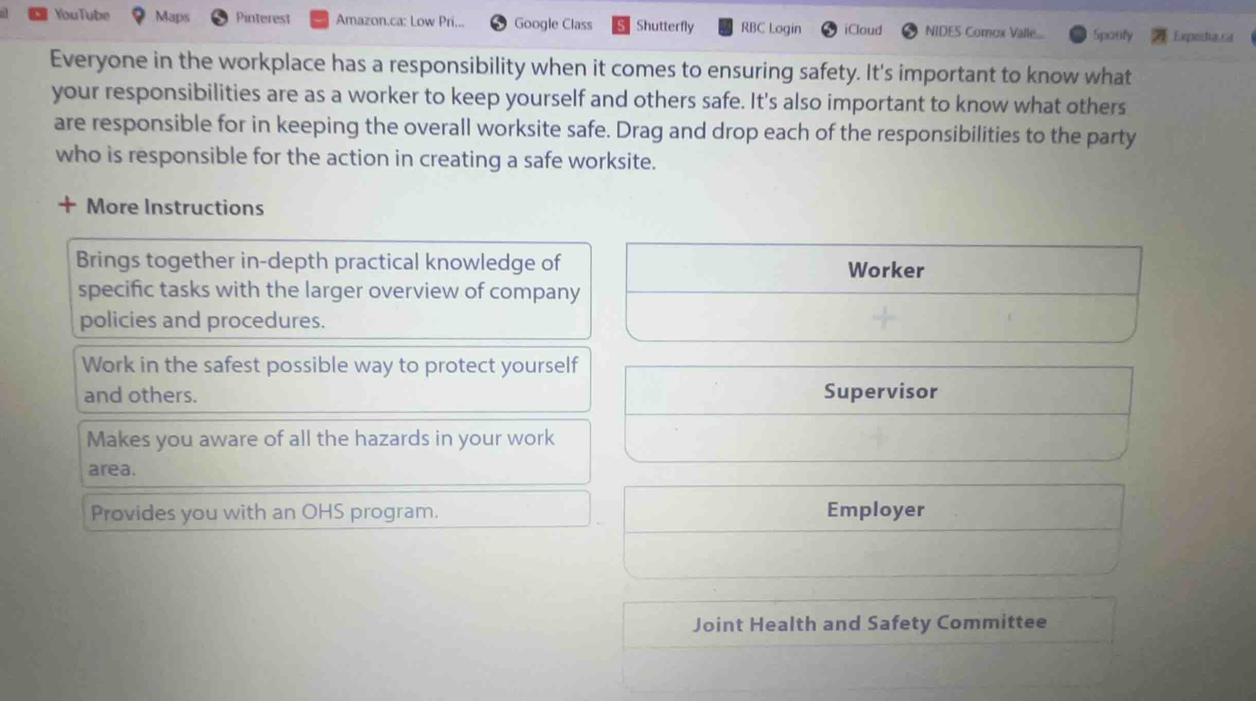 everyone in the workplace has a responsibility when it comes to ensurin…