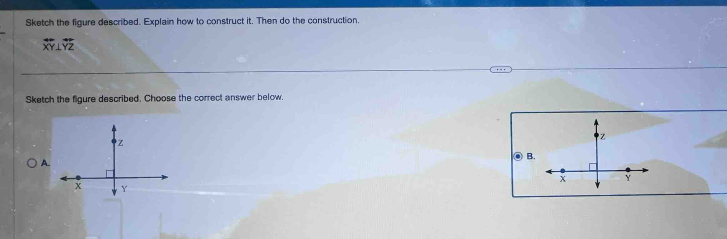 sketch the figure described. explain how to construct it. then do the c…