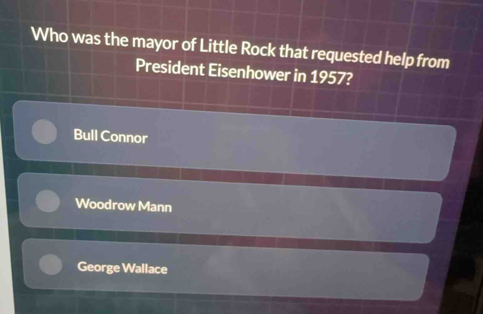 who was the mayor of little rock that requested help from president eis…