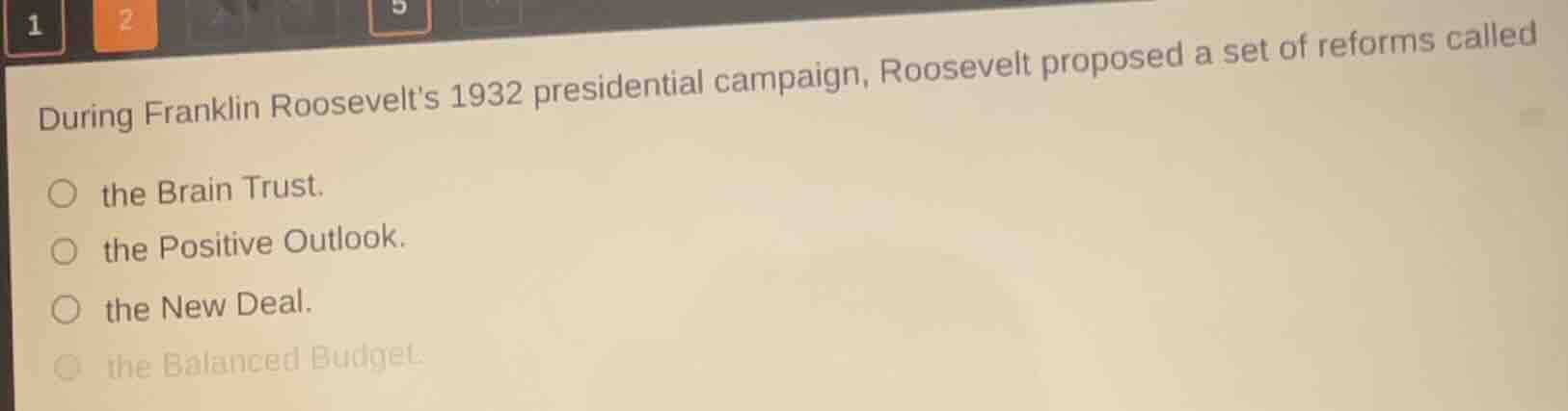 during franklin roosevelts 1932 presidential campaign, roosevelt propos…