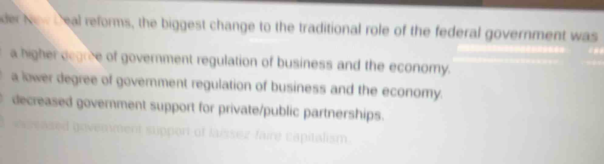 under new deal reforms, the biggest change to the traditional role of t…