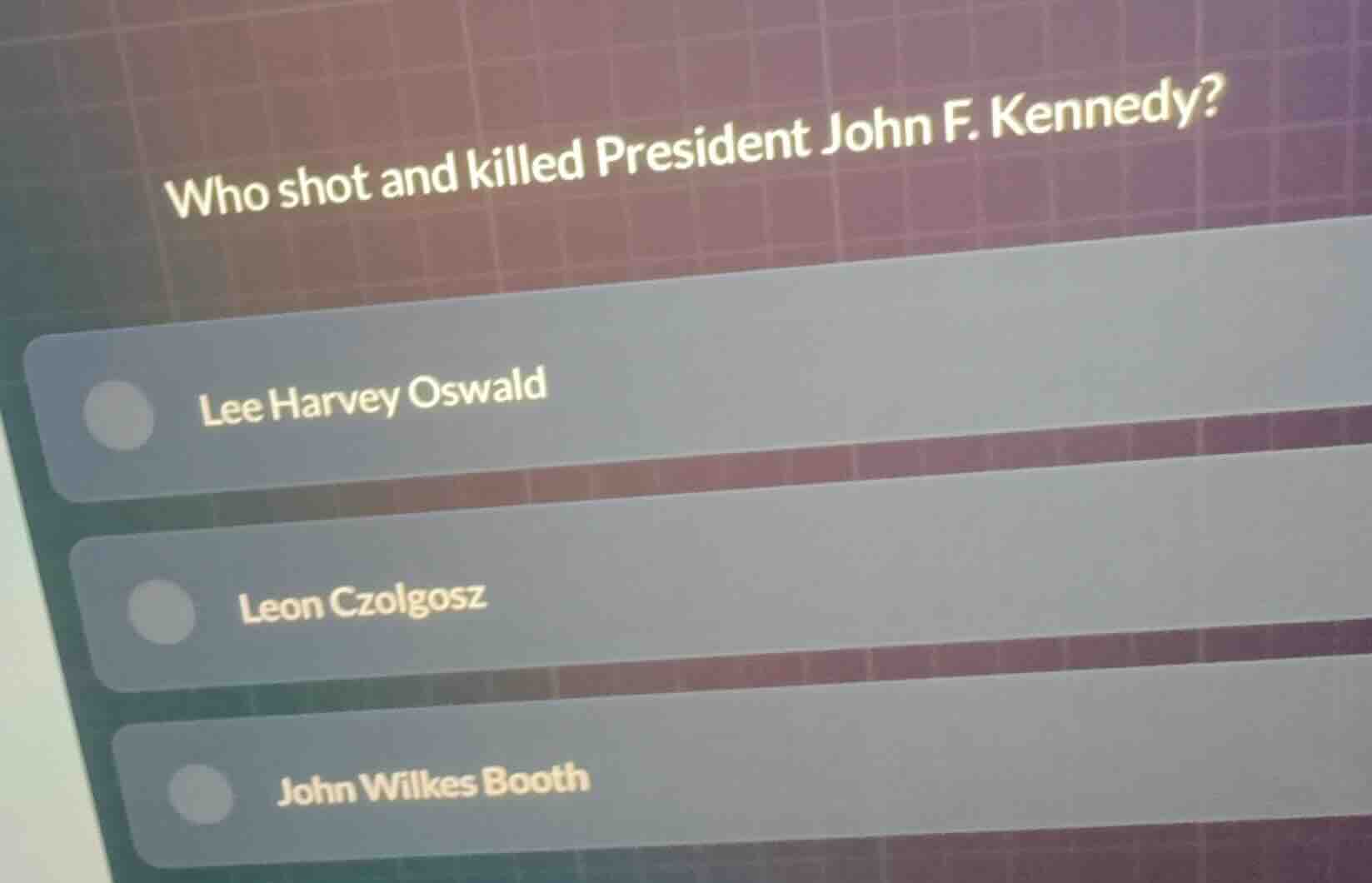 who shot and killed president john f. kennedy? lee harvey oswald leon c…