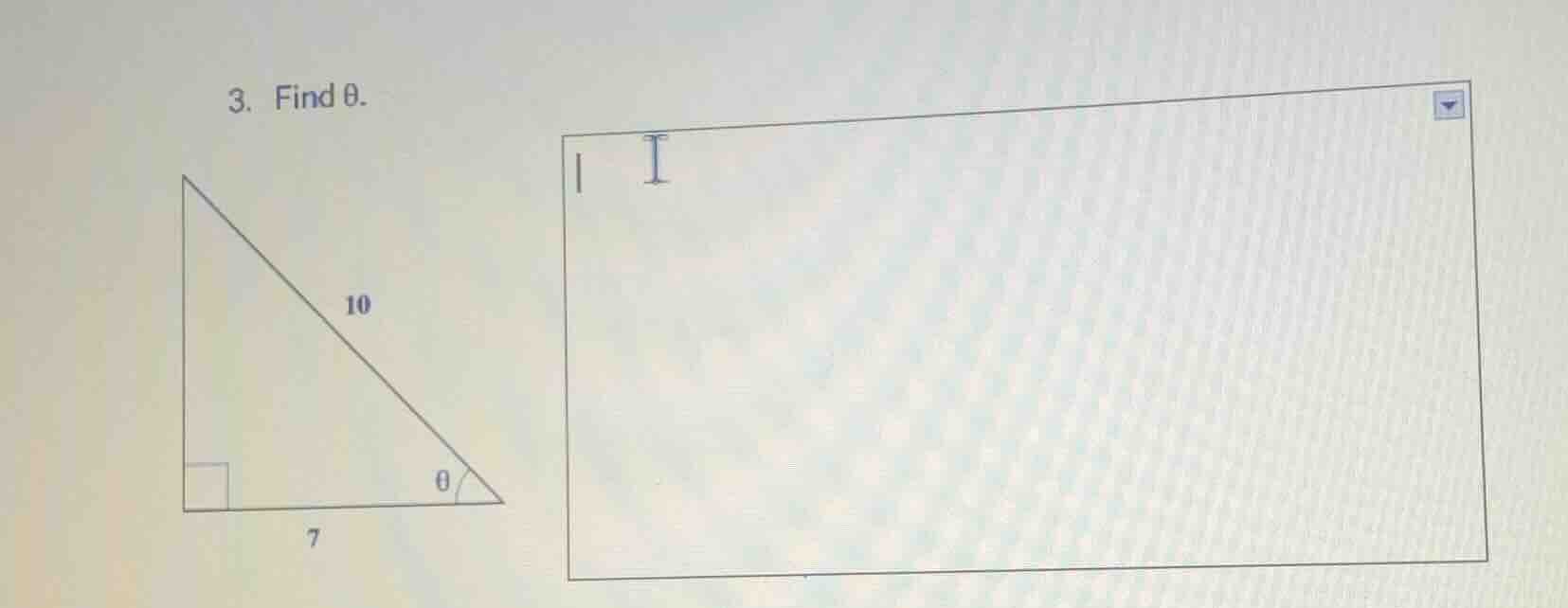 3. find \\(\\theta\\).
