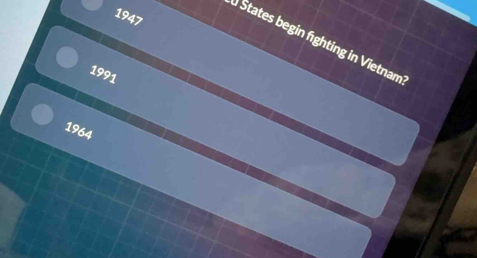 when did the united states begin fighting in vietnam? 1947 1991 1964
