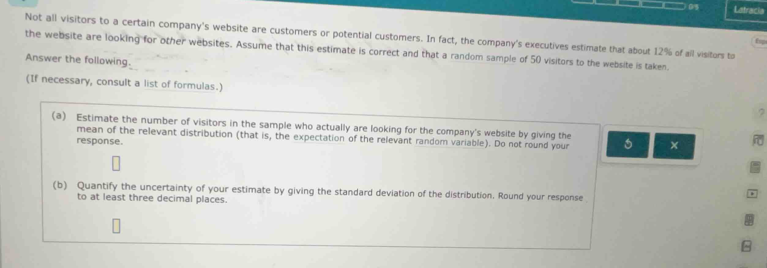 not all visitors to a certain companys website are customers or potenti…