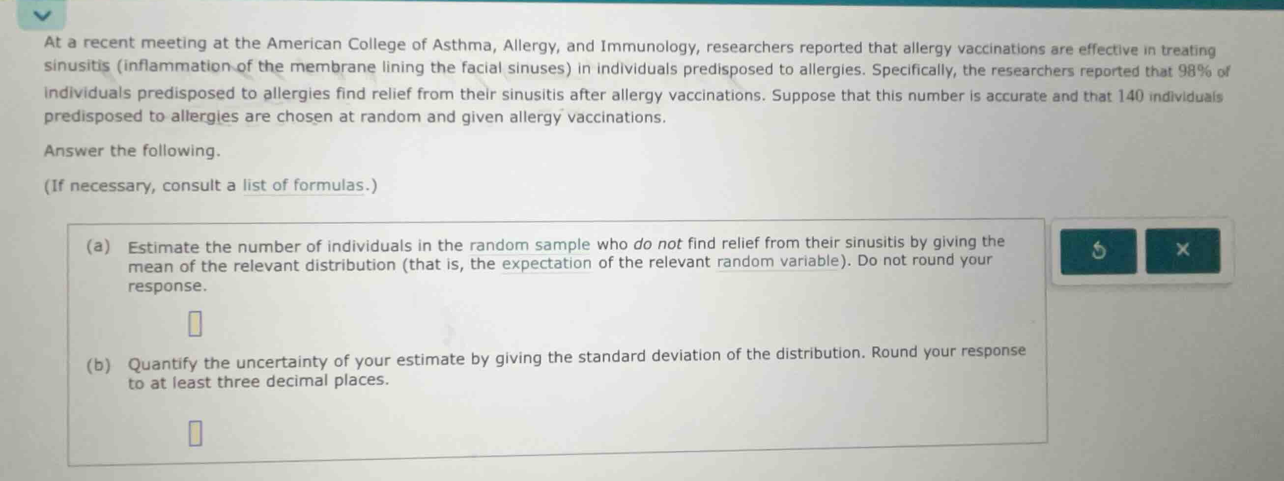 at a recent meeting at the american college of asthma, allergy, and imm…