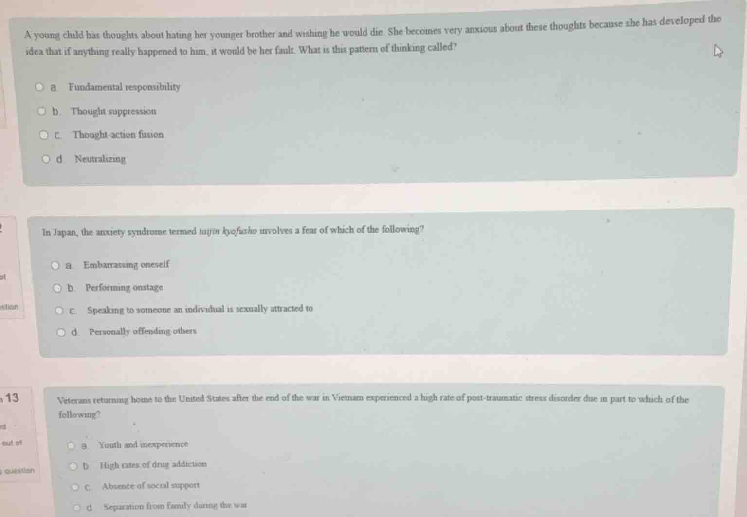 a young child has thoughts about hating her younger brother and wishing…