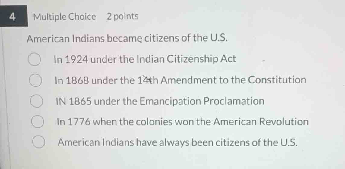 american indians became citizens of the u.s. in 1924 under the indian c…