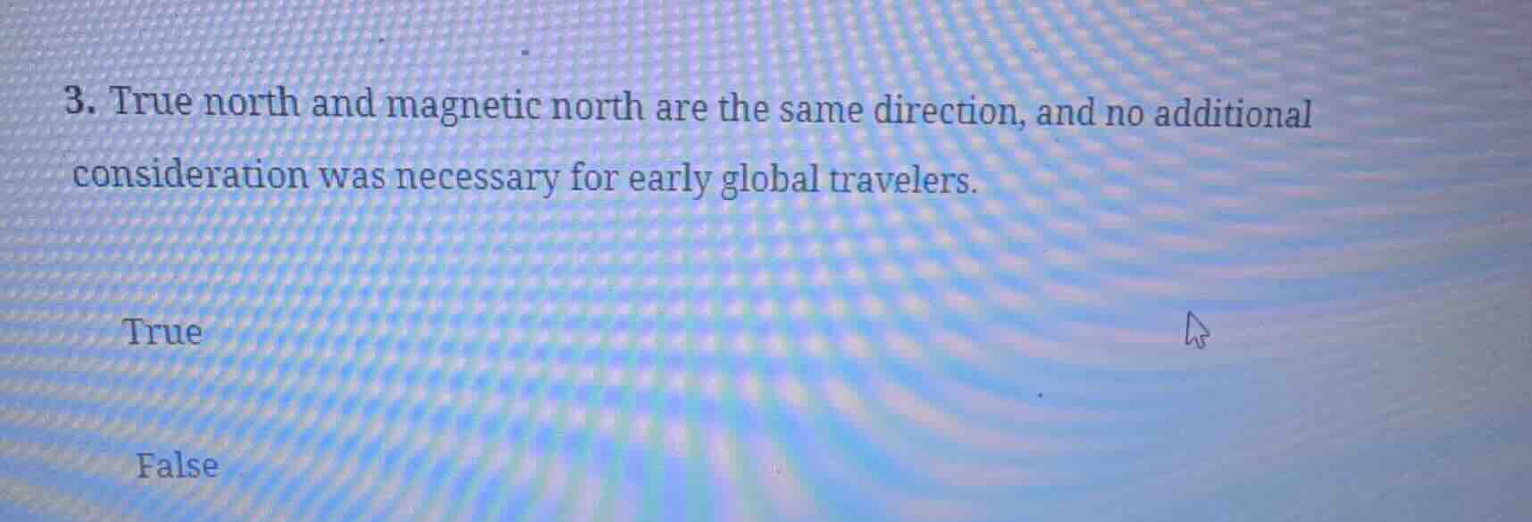 3. true north and magnetic north are the same direction, and no additio…