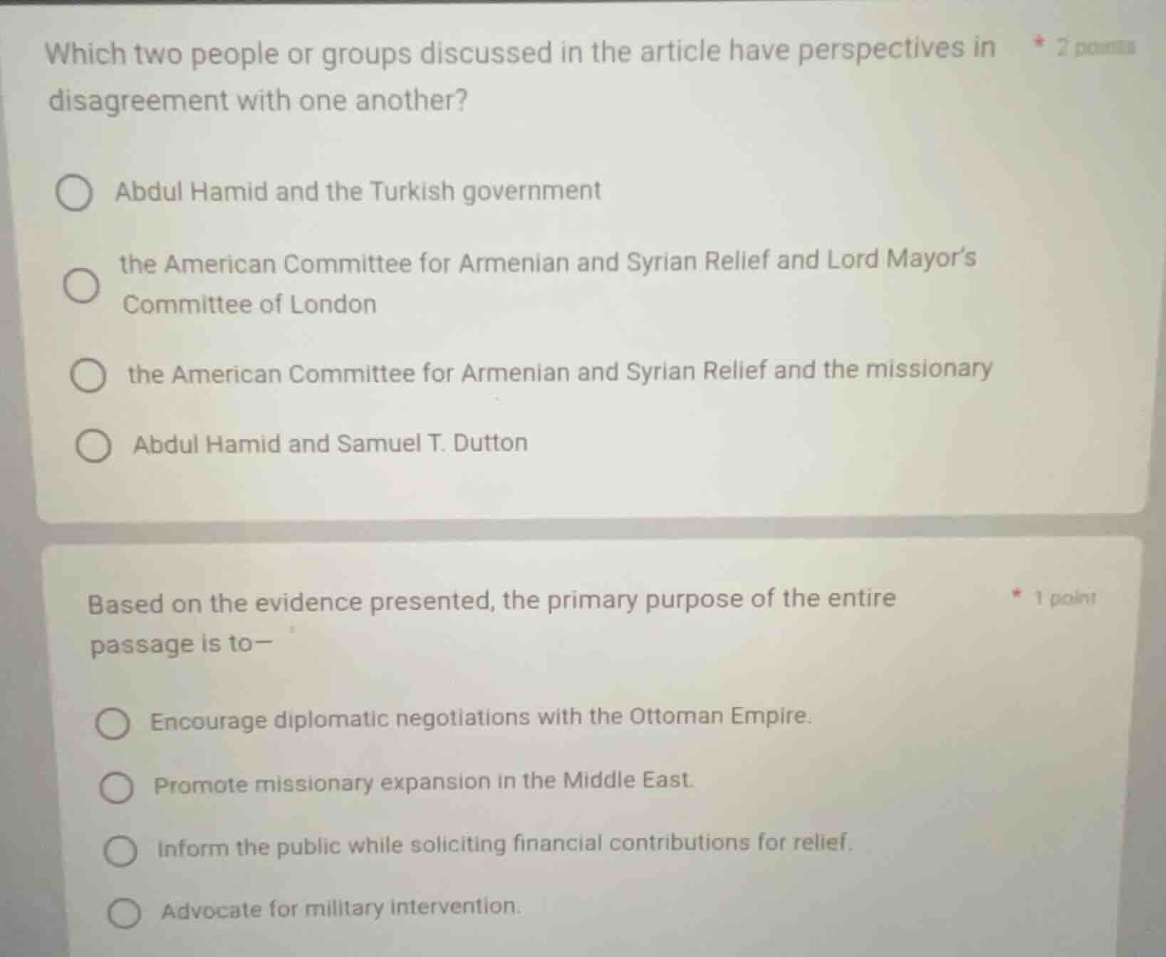 which two people or groups discussed in the article have perspectives i…