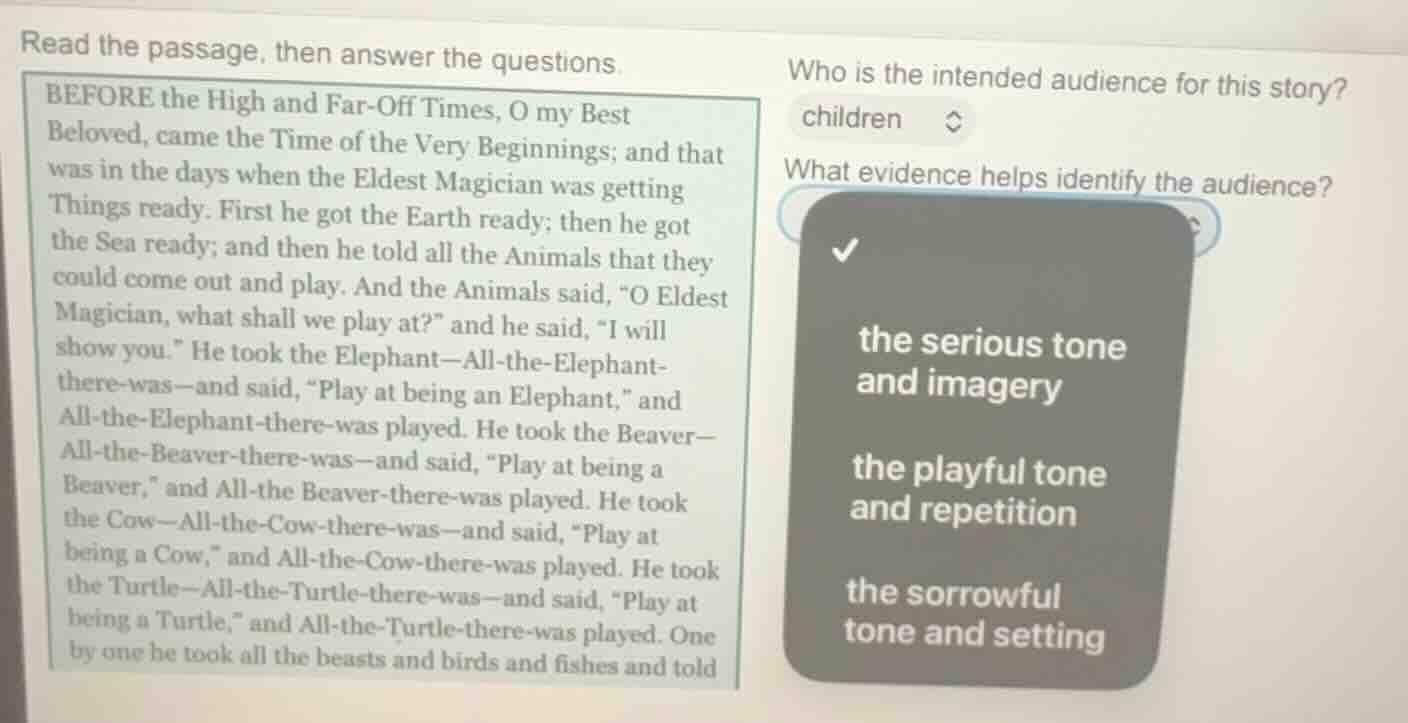 read the passage, then answer the questions. before the high and far-of…