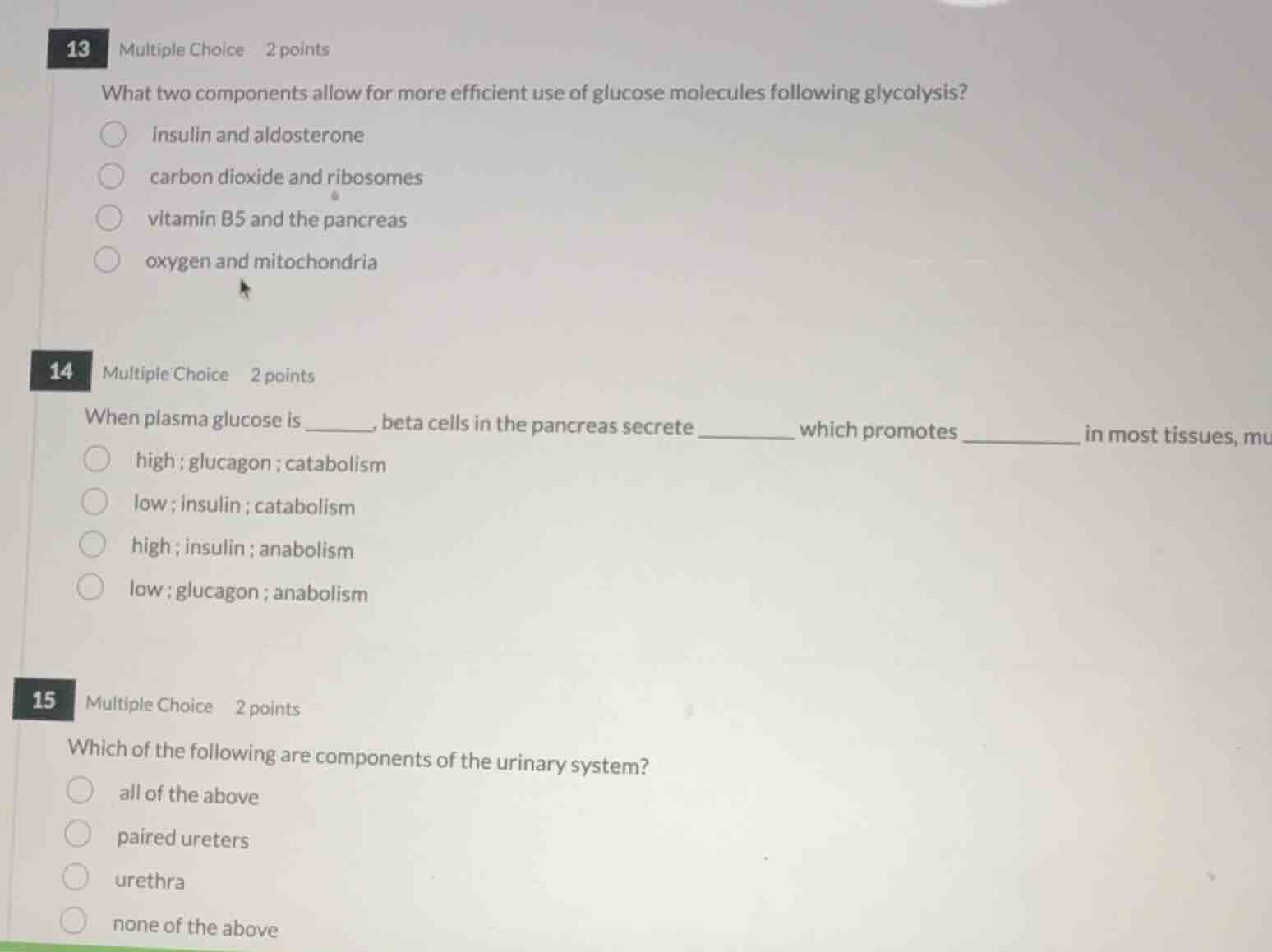 13 multiple choice 2 points what two components allow for more efficien…