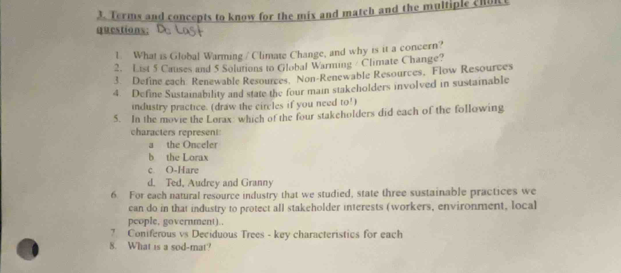 3. terms and concepts to know for the mix and match and the multiple ch…