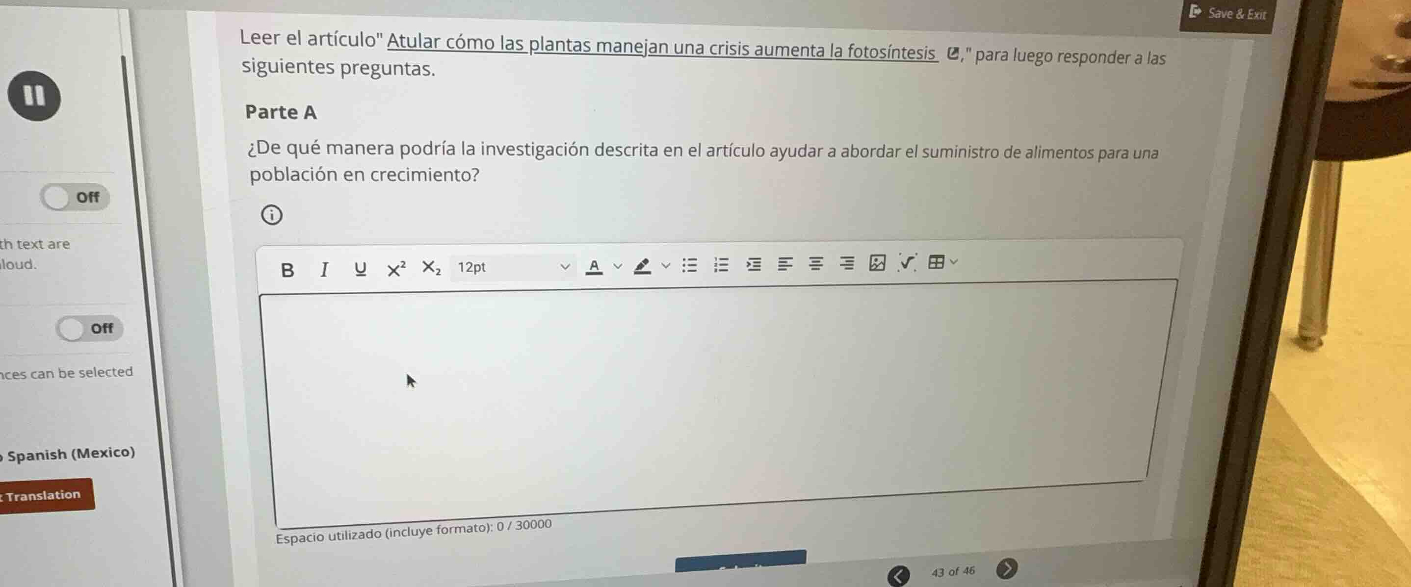 leer el artículo \atular cómo las plantas manejan una crisis aumenta la…