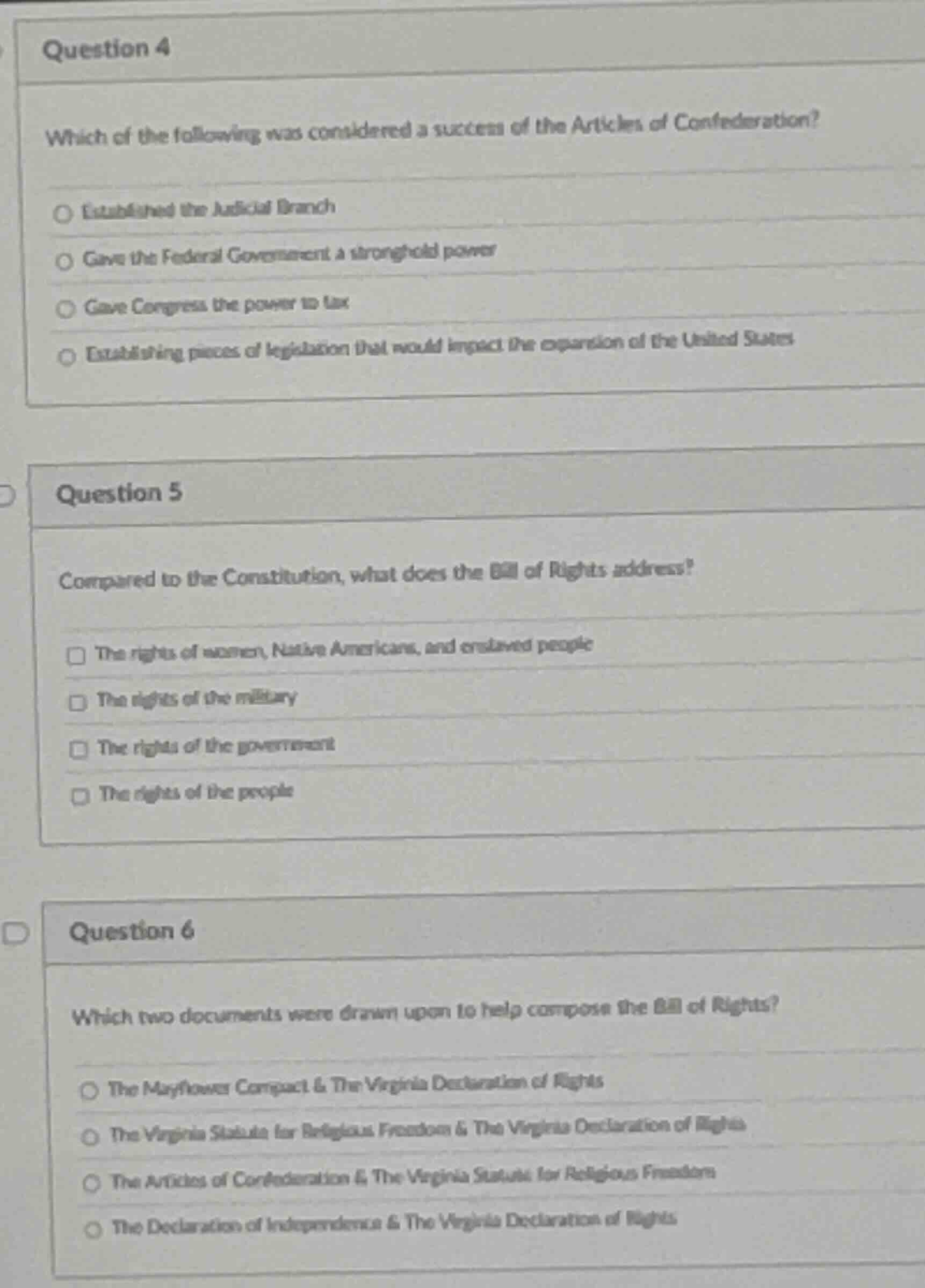 question 4 which of the following was considered a success of the artic…