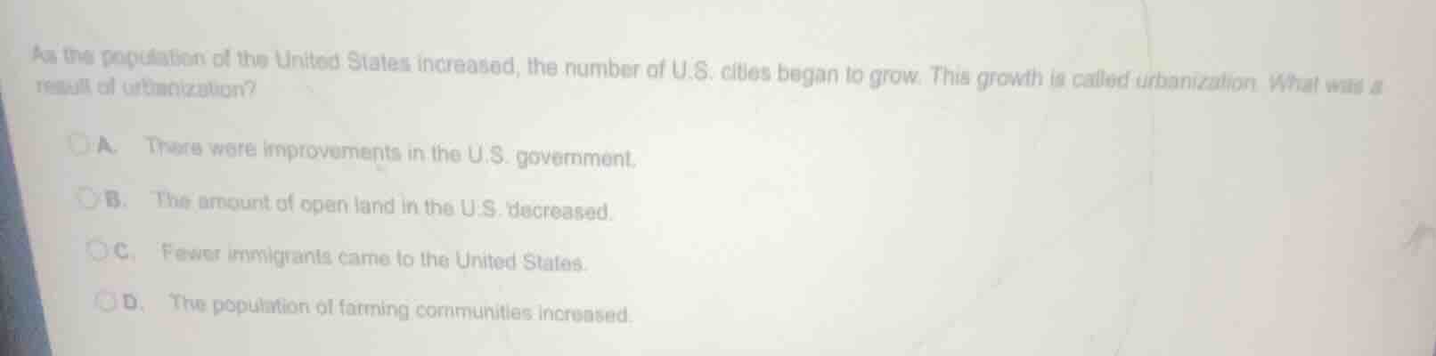 as the population of the united states increased, the number of u.s. ci…