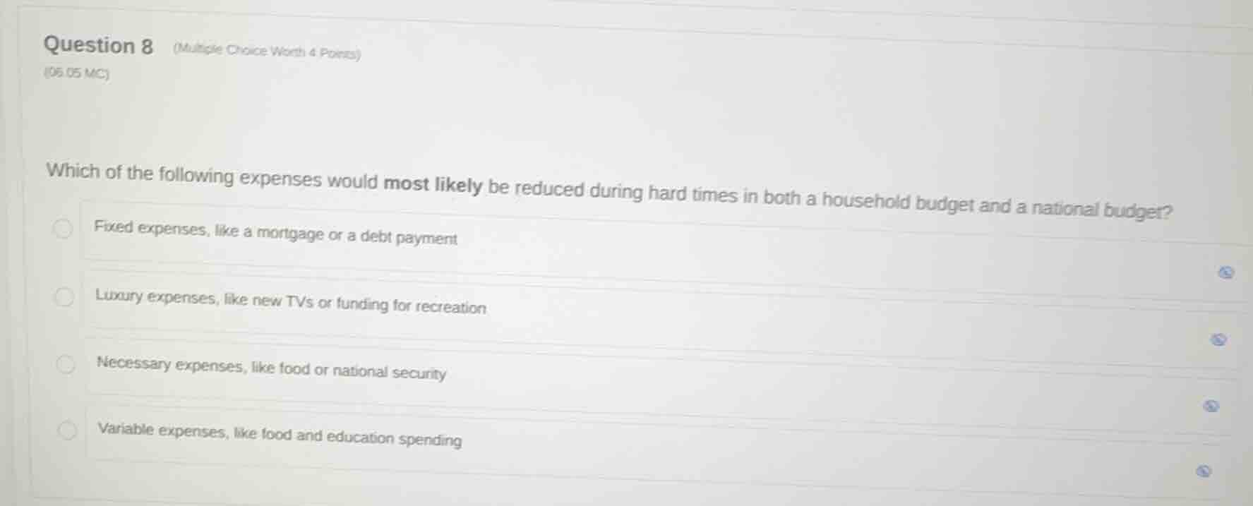 question 8 (multiple choice worth 4 points) (06.05 mc) which of the fol…
