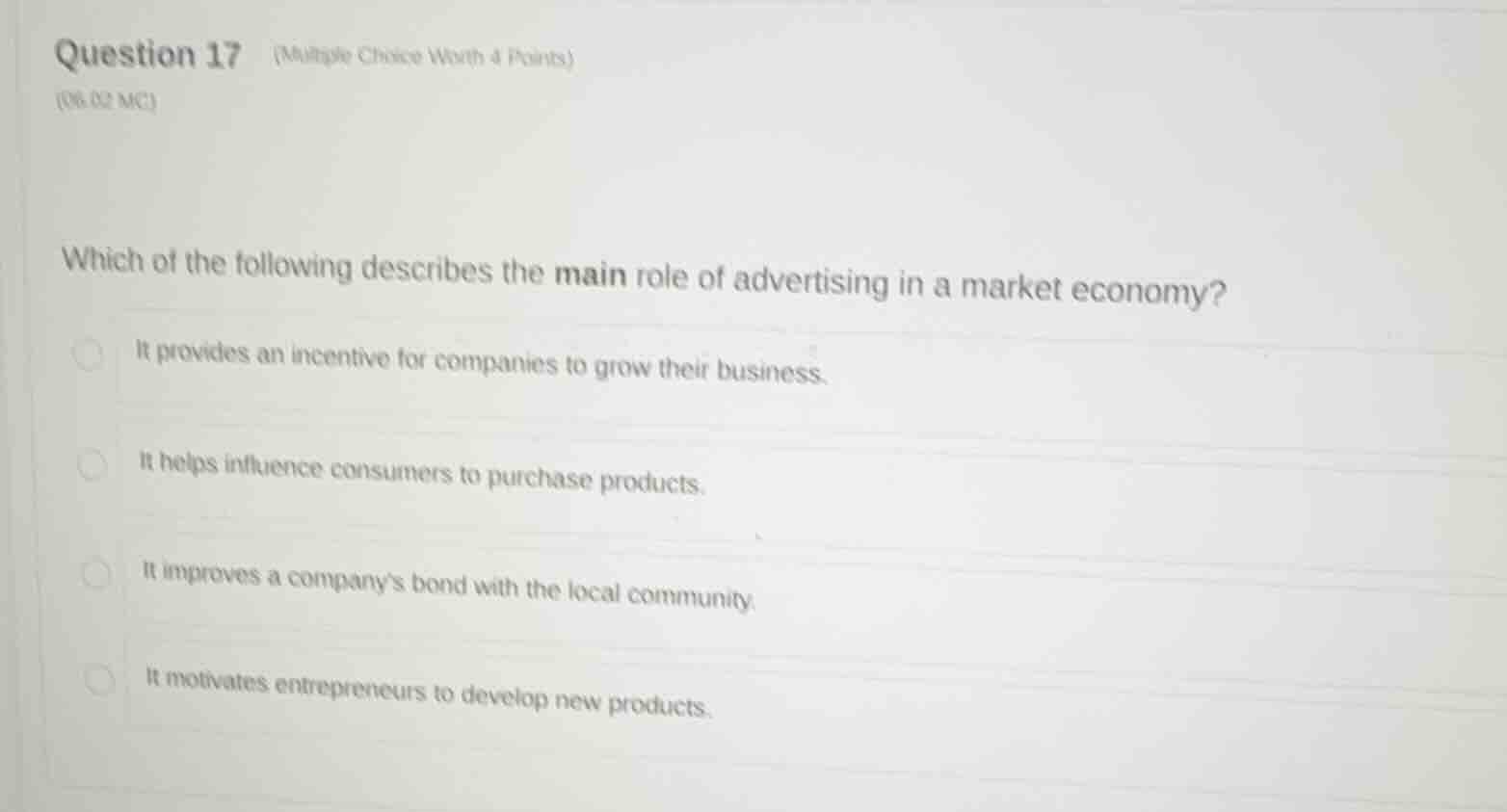 question 17 (multiple choice worth 4 points) (06.02 mc) which of the fo…