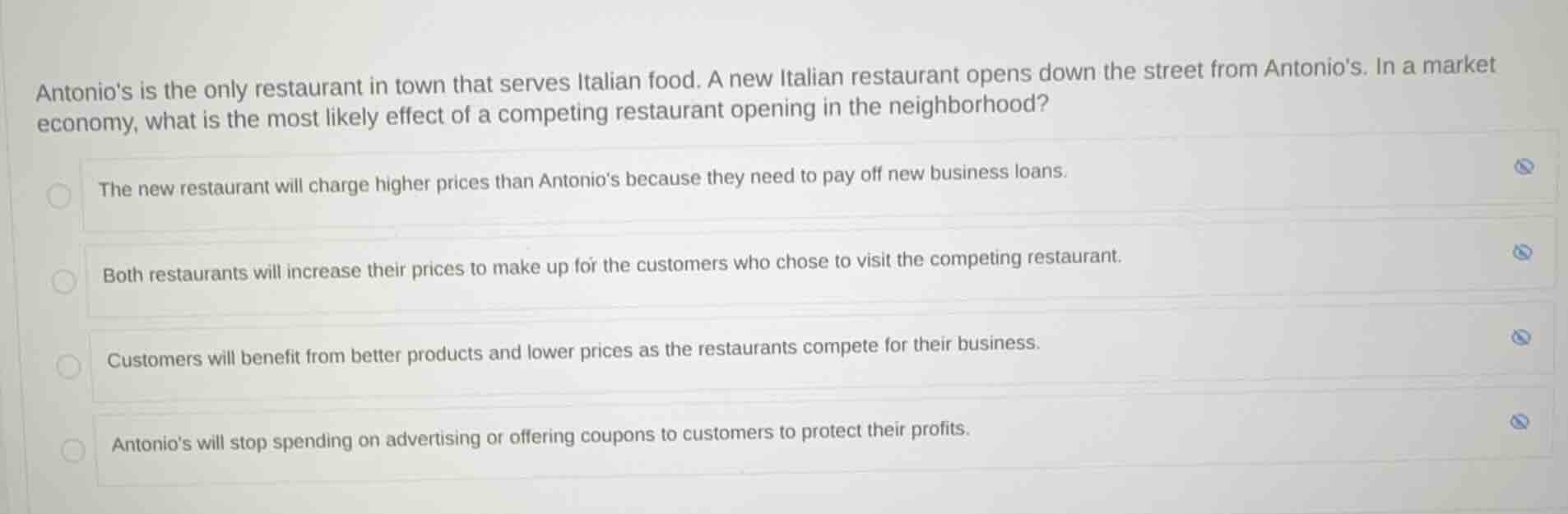 antonios is the only restaurant in town that serves italian food. a new…