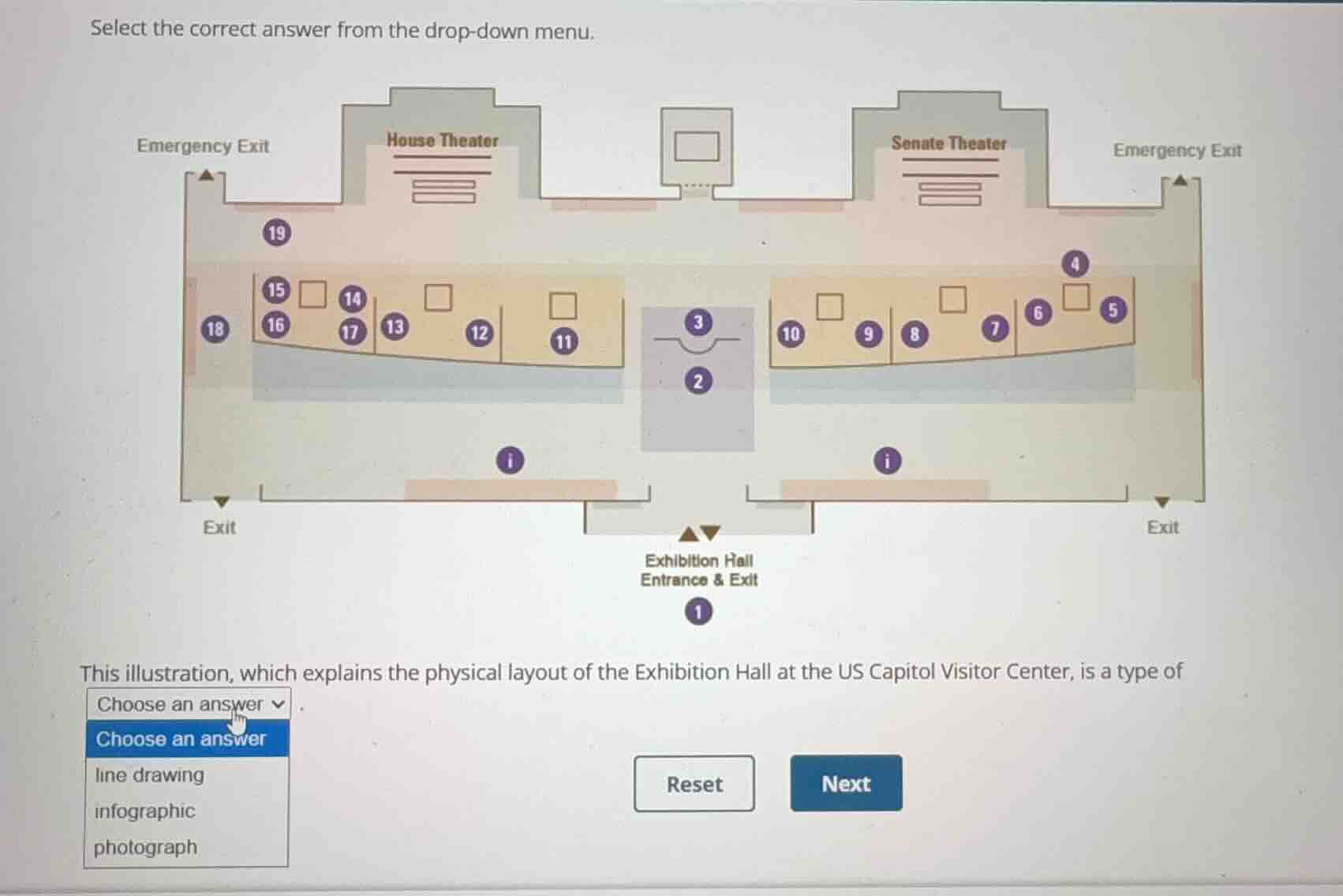 select the correct answer from the drop-down menu. this illustration, w…